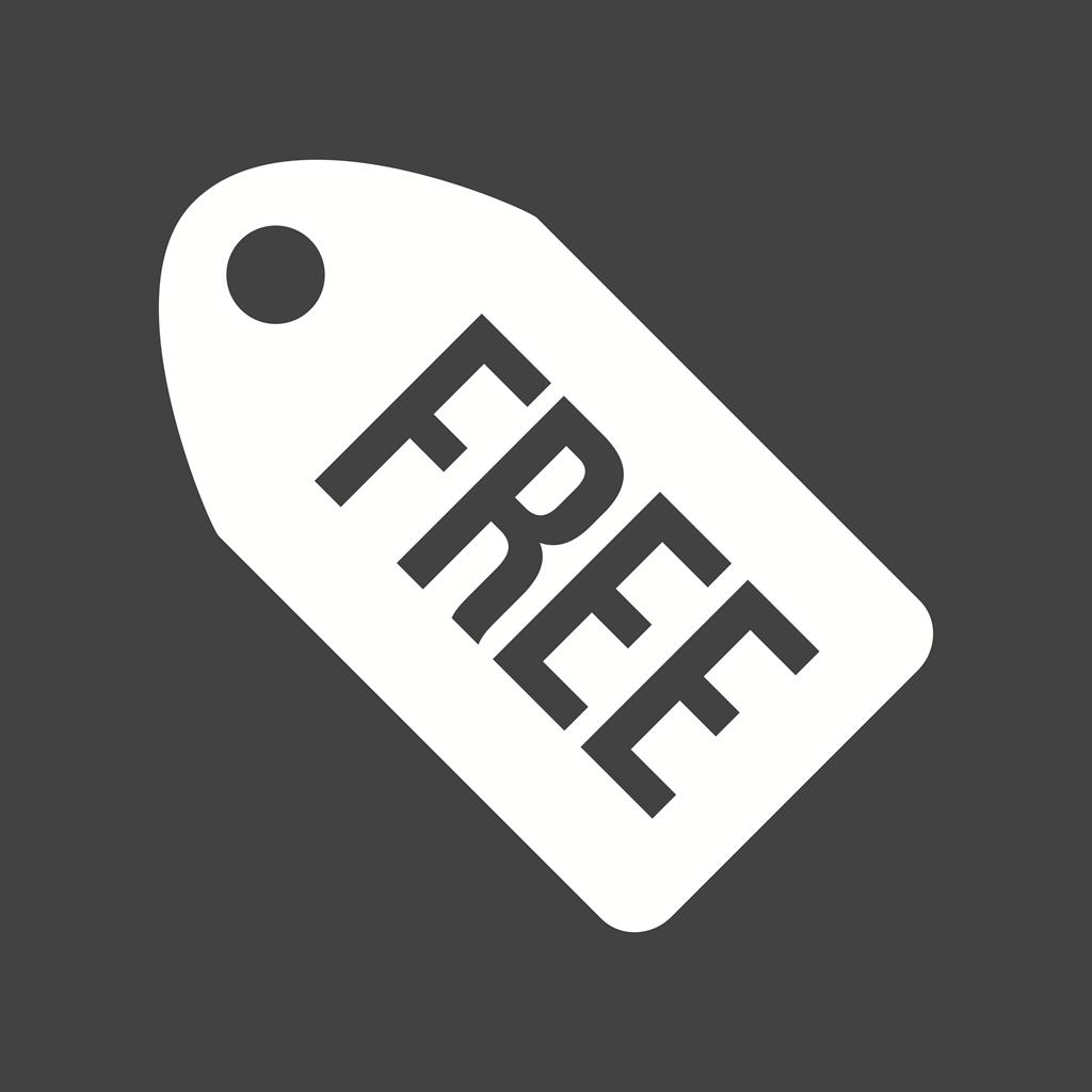 Free Glyph Inverted Icon - IconBunny