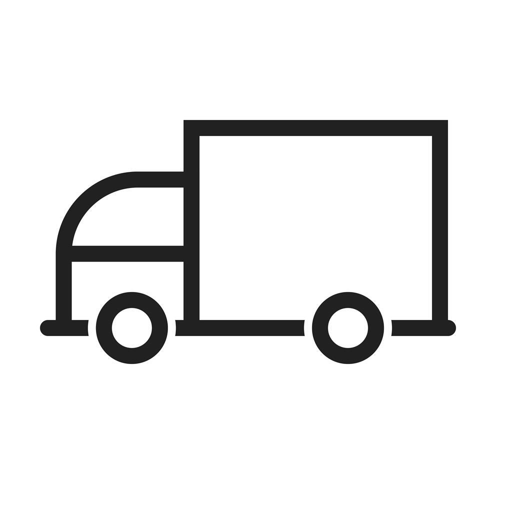 Delivery Line Icon - IconBunny