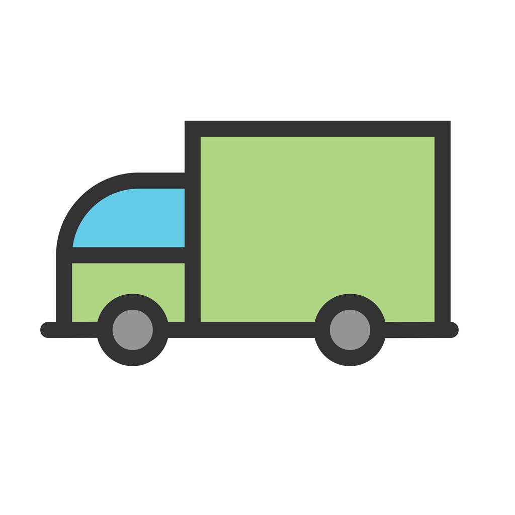 Delivery Line Filled Icon - IconBunny