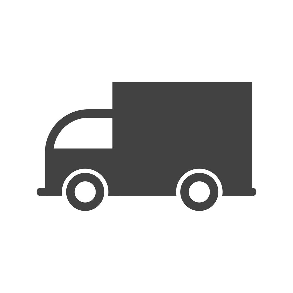 Delivery Glyph Icon - IconBunny
