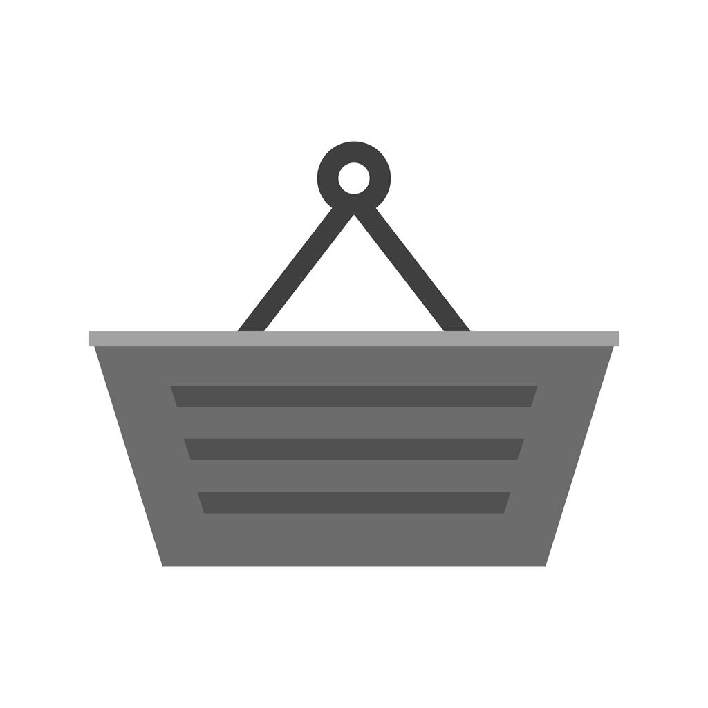 Shopping Greyscale Icon - IconBunny