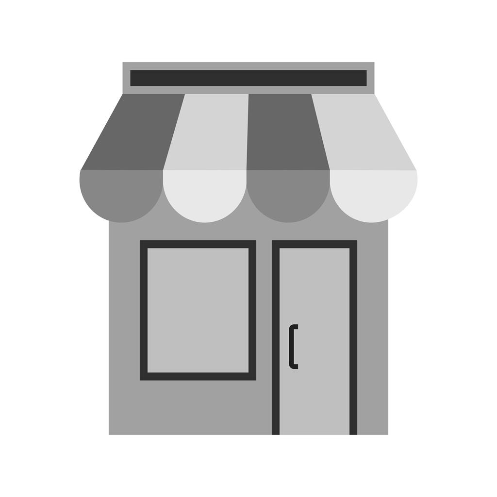 Shop Greyscale Icon - IconBunny