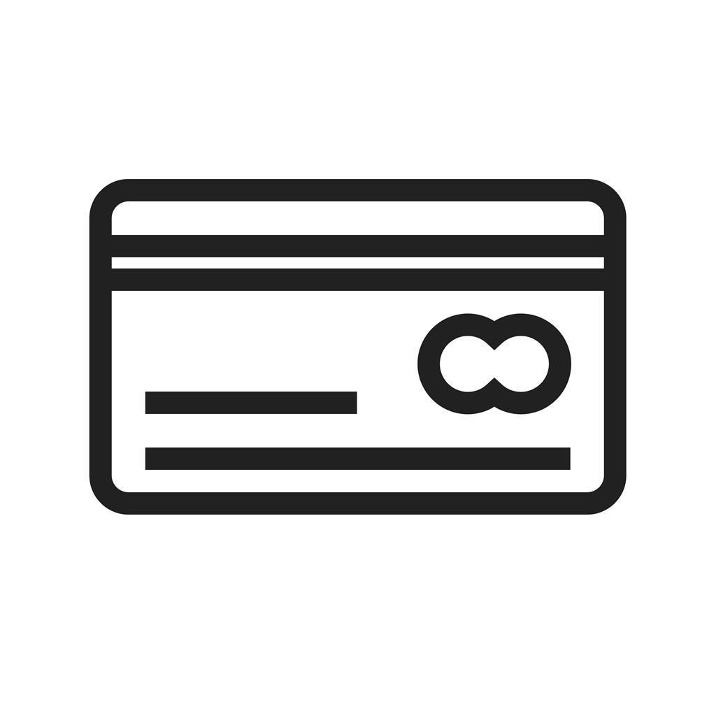 Credit Card Line Icon - IconBunny