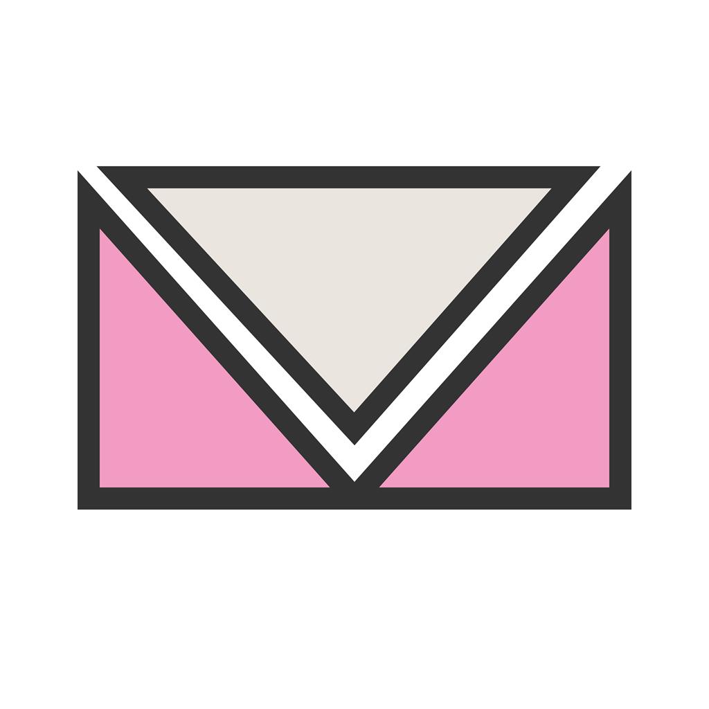 Message II Line Filled Icon - IconBunny