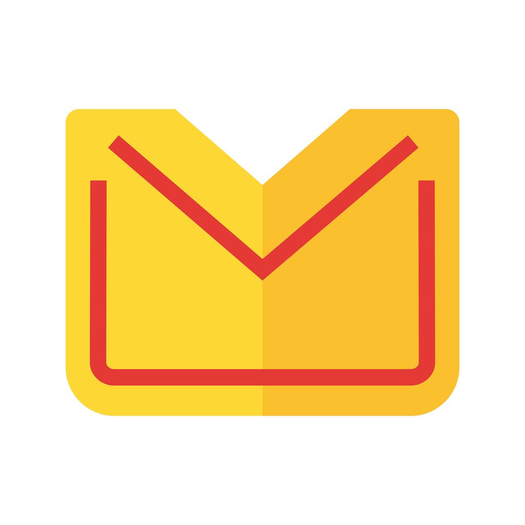 Mail IV Flat Multicolor Icon - IconBunny