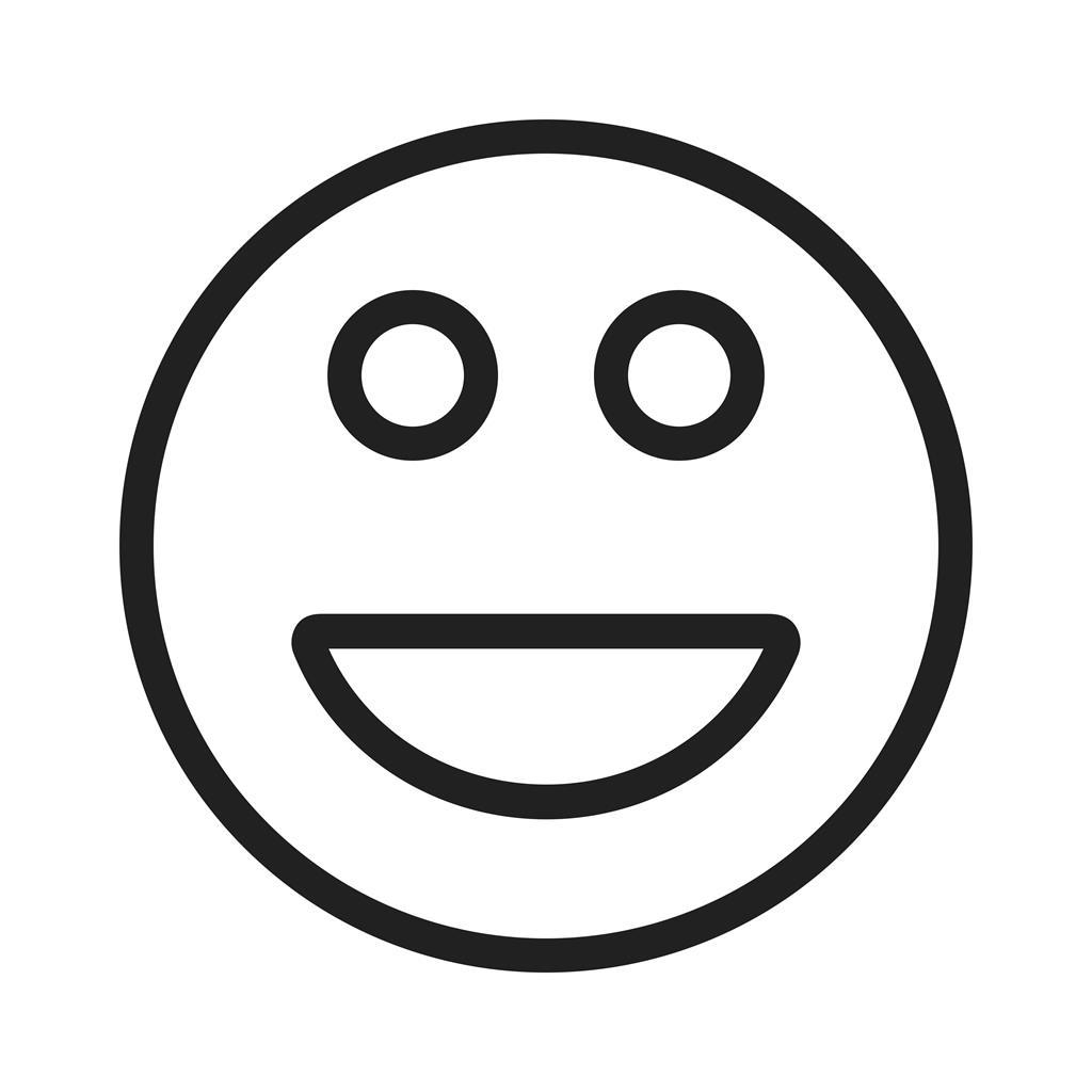 Happy customer Line Icon - IconBunny