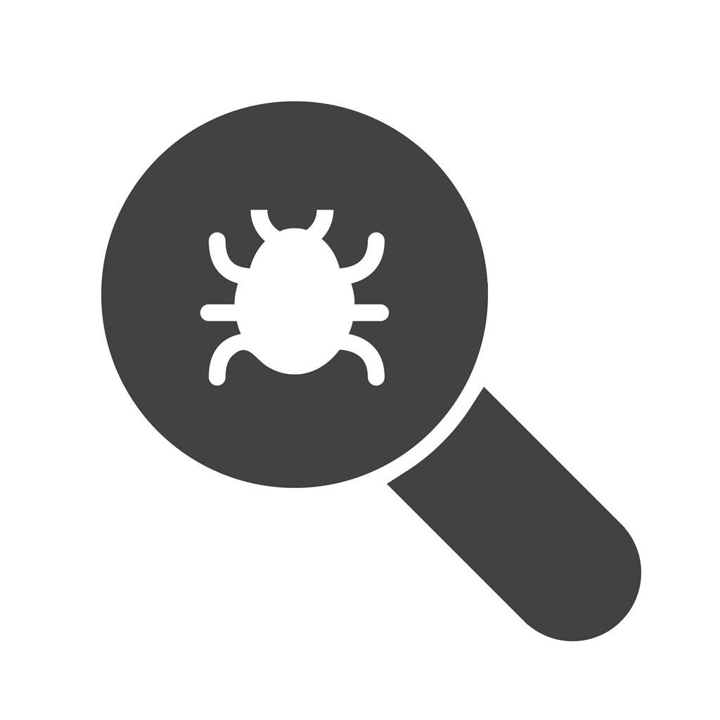 Bug Fixing Glyph Icon - IconBunny