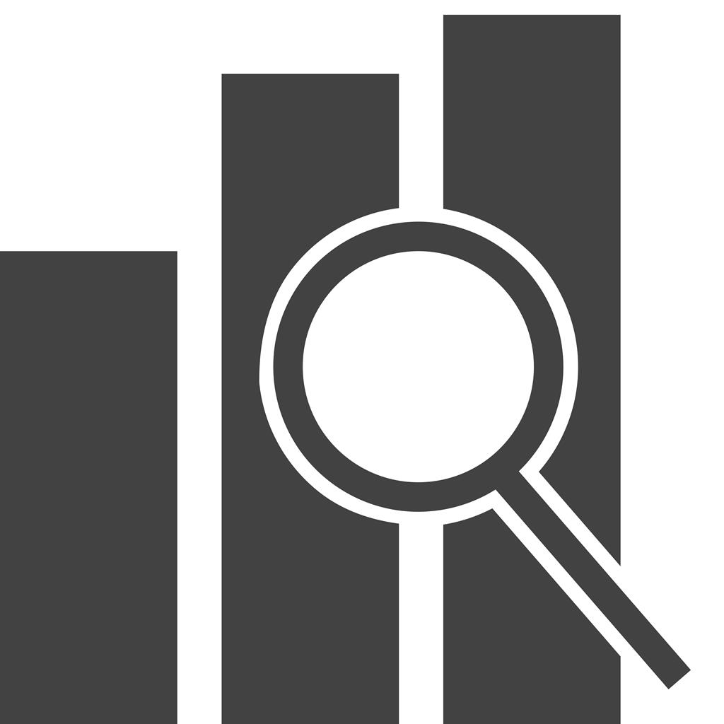 Optimization Glyph Icon - IconBunny