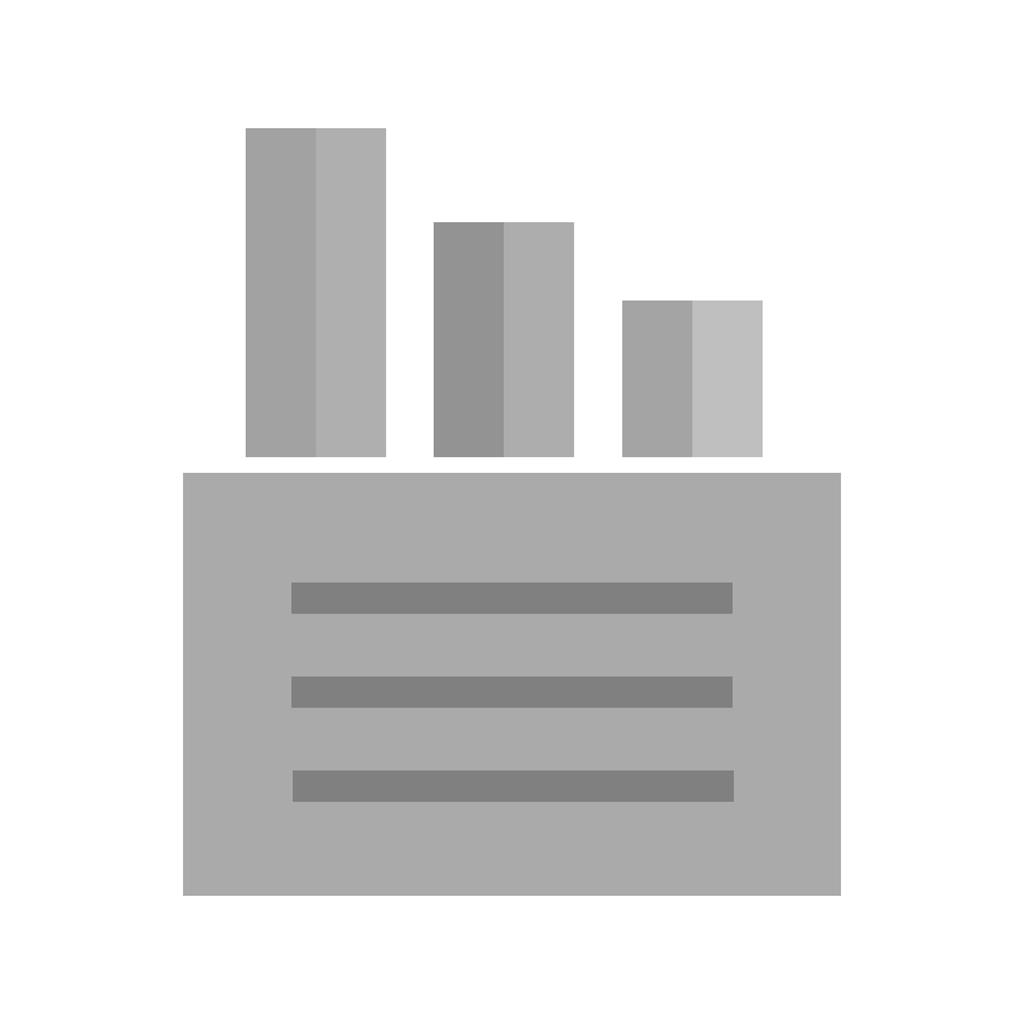 Marketing Page Greyscale Icon - IconBunny