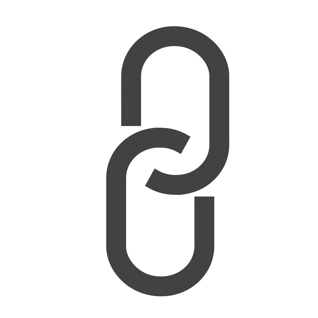 Link Building II Glyph Icon - IconBunny