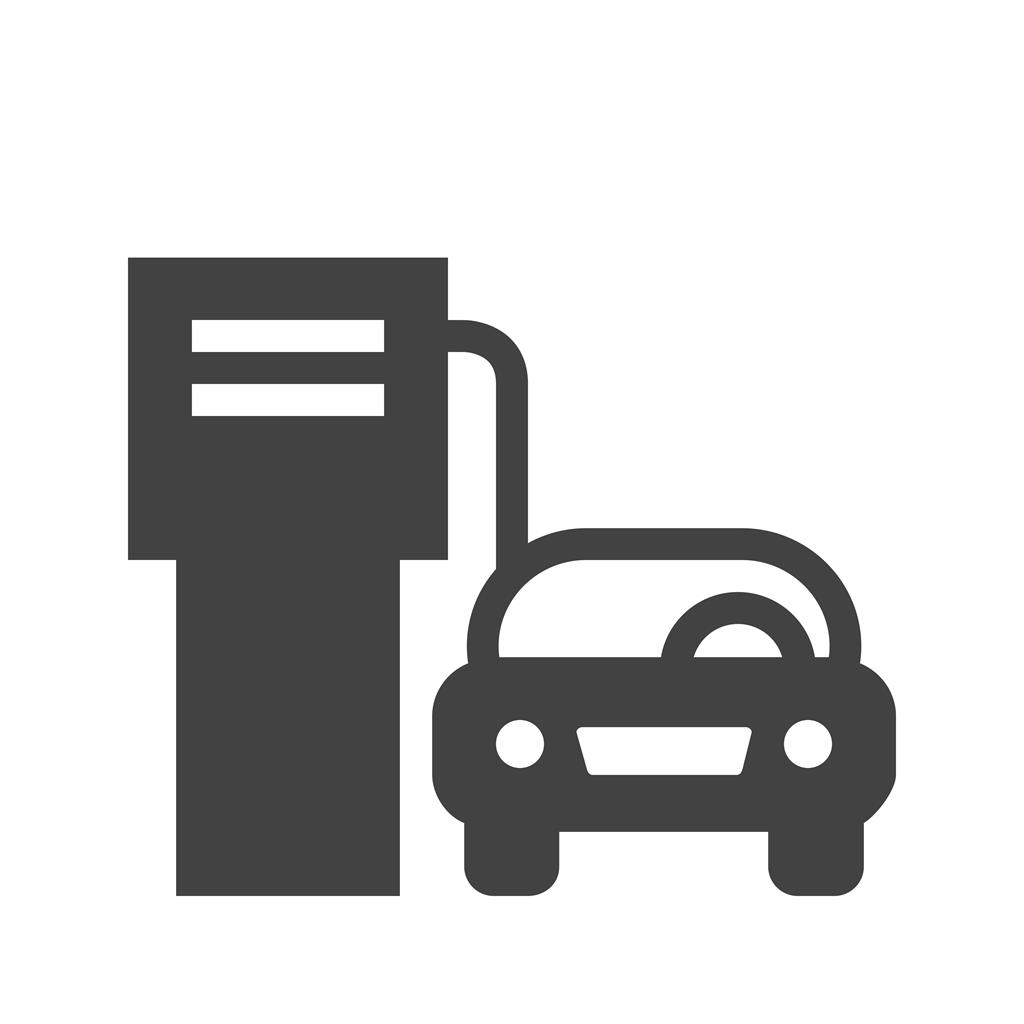 Petrol / Gas Pump Glyph Icon - IconBunny