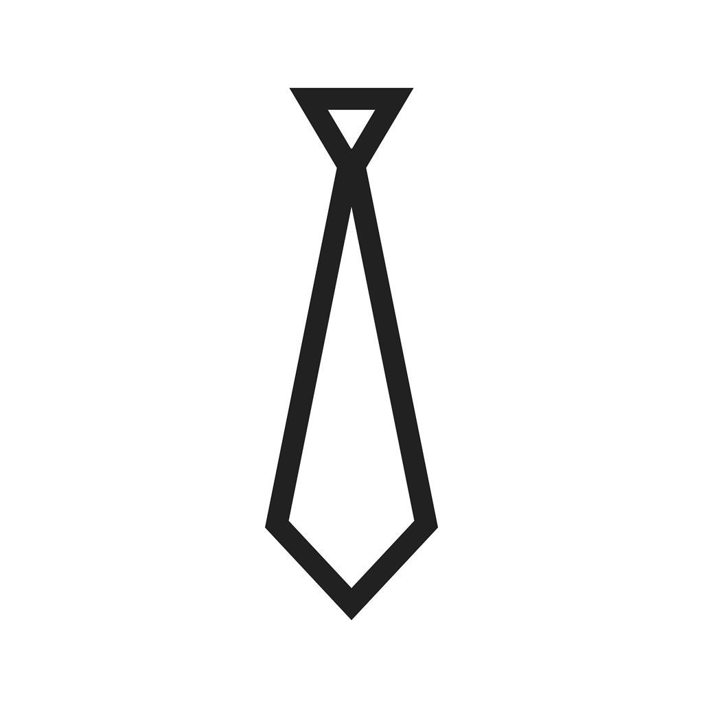 Tie Line Icon - IconBunny
