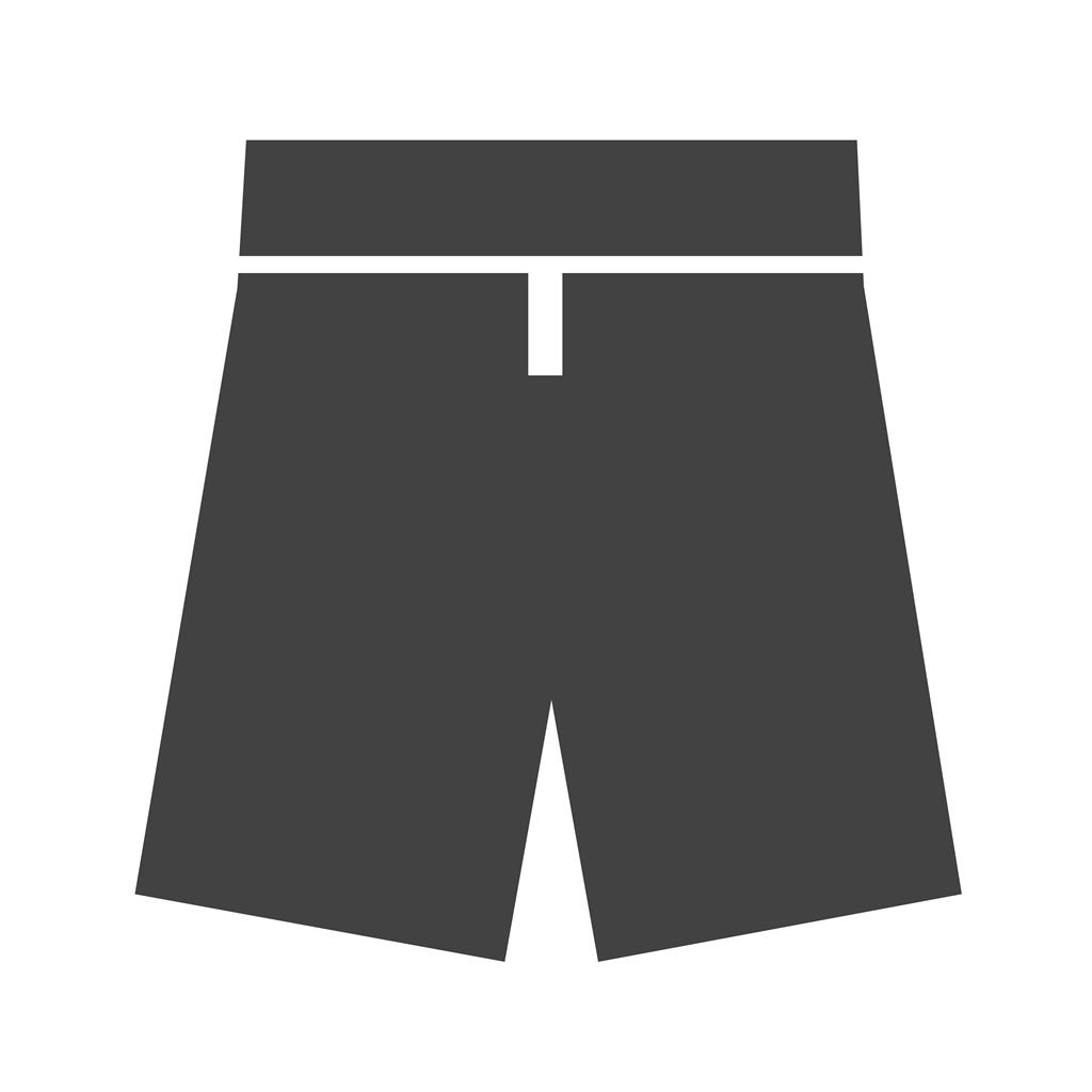 Shorts Glyph Icon - IconBunny