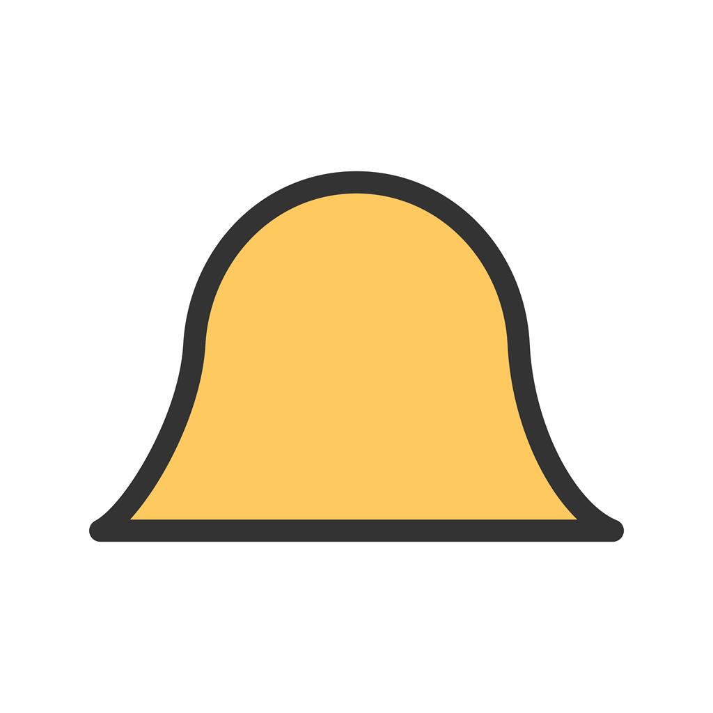 Hat II Line Filled Icon - IconBunny