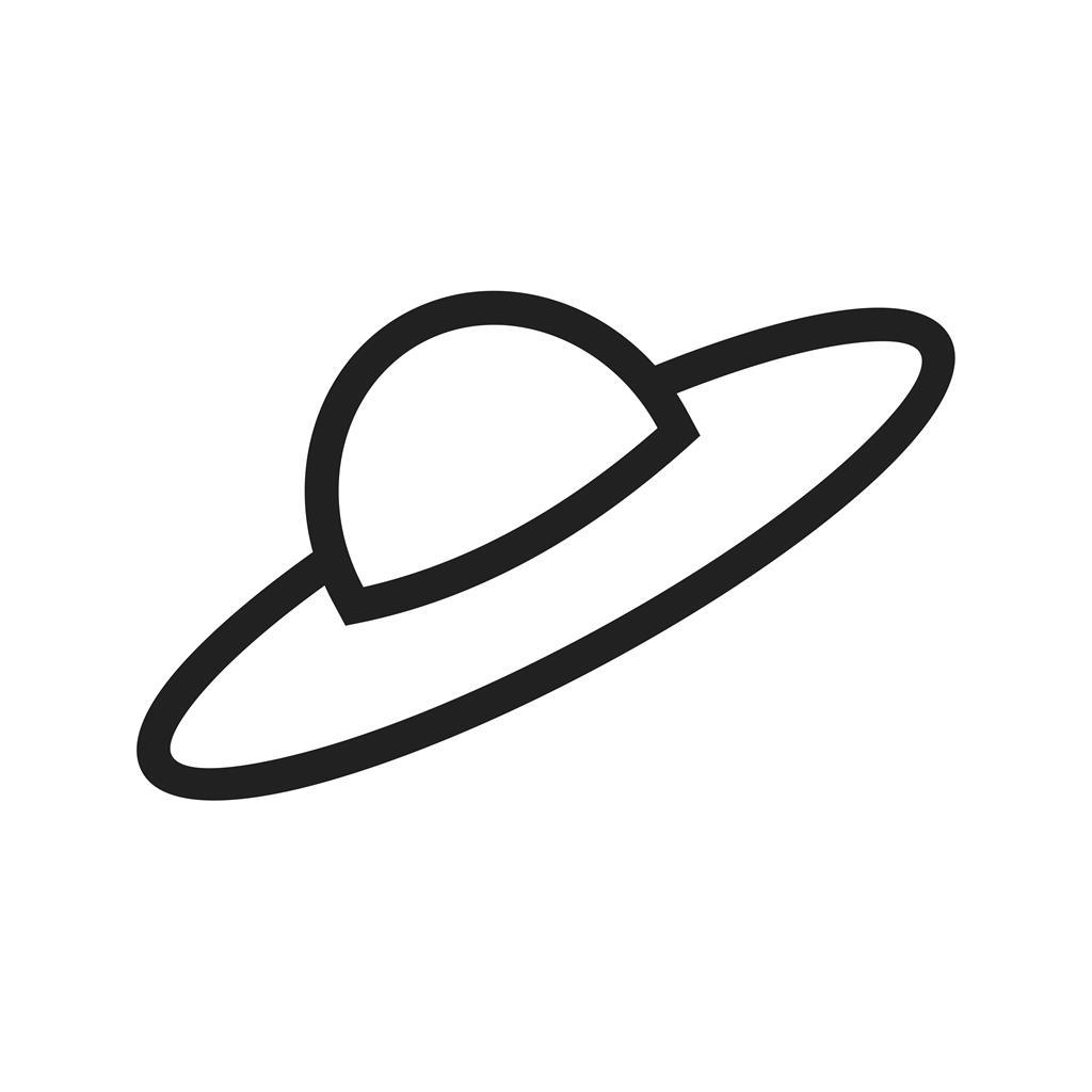 Hat III Line Icon - IconBunny