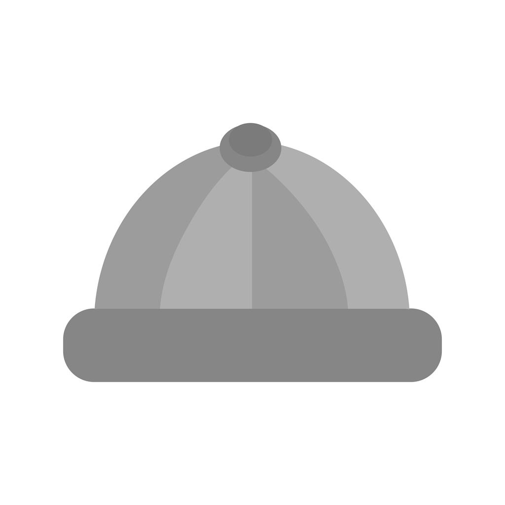 Hat IV Greyscale Icon - IconBunny