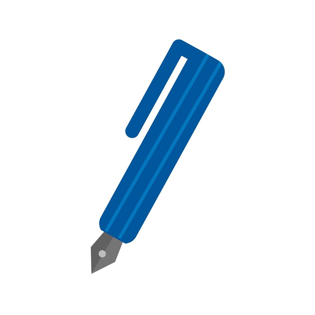 Pen Flat Multicolor Icon - IconBunny