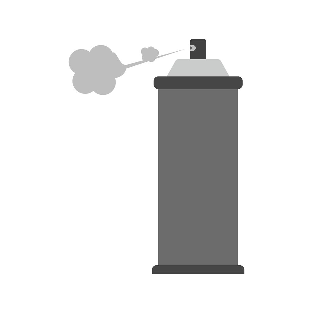 Spray Greyscale Icon - IconBunny