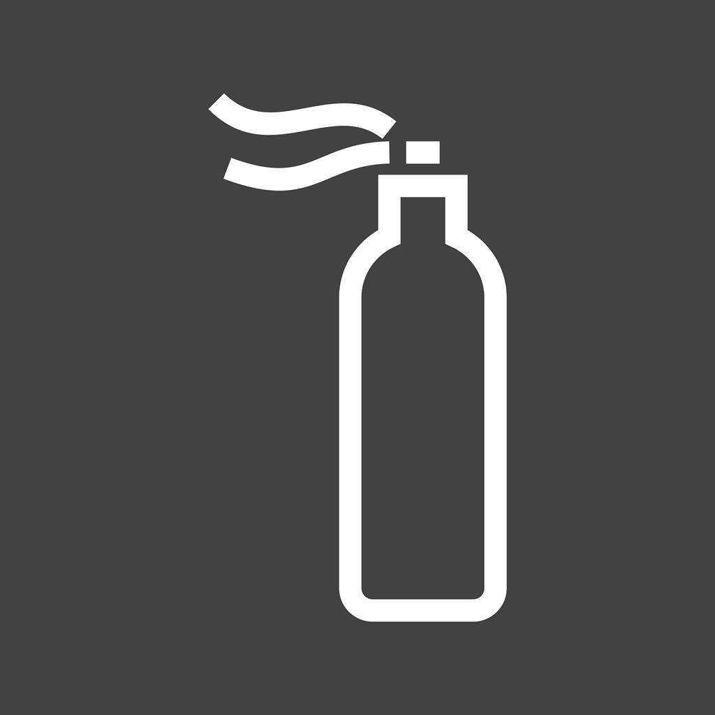 Spray Line Inverted Icon - IconBunny