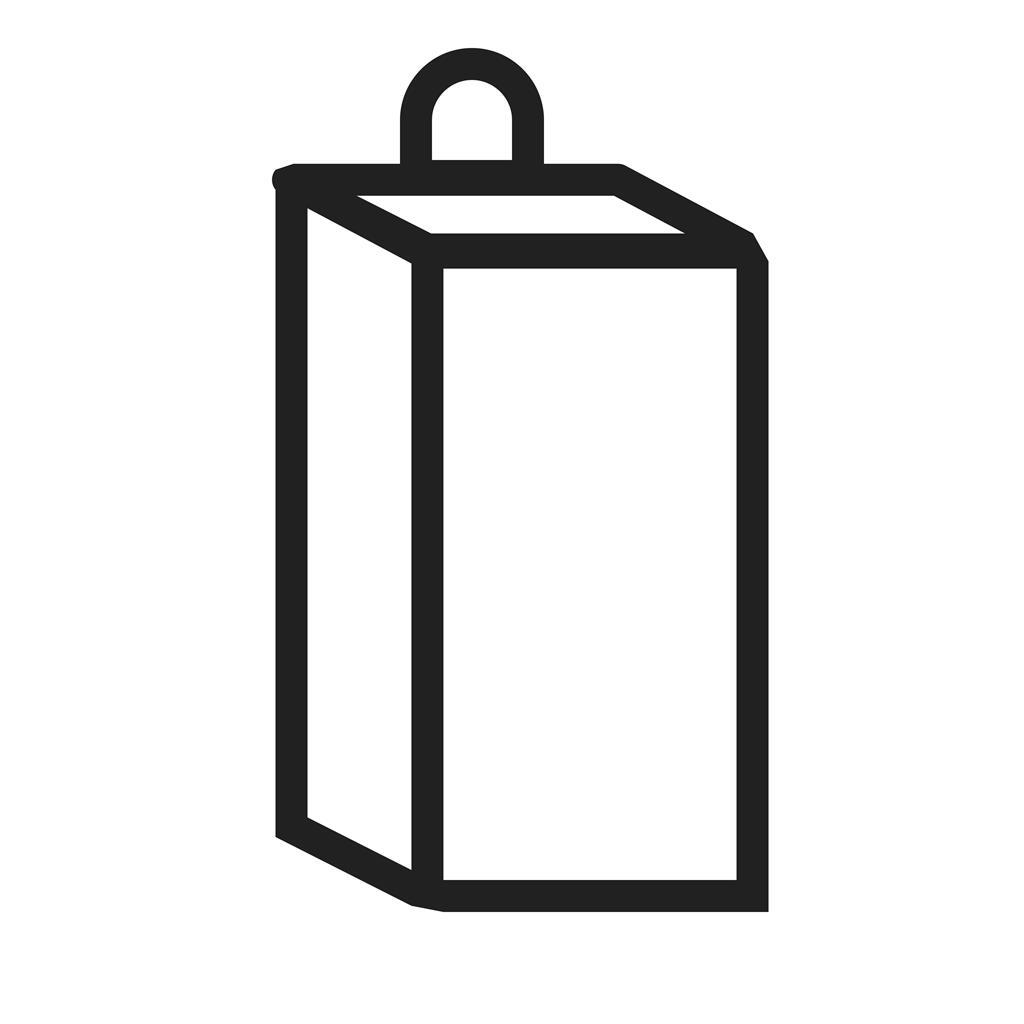 Milk Box Line Icon - IconBunny