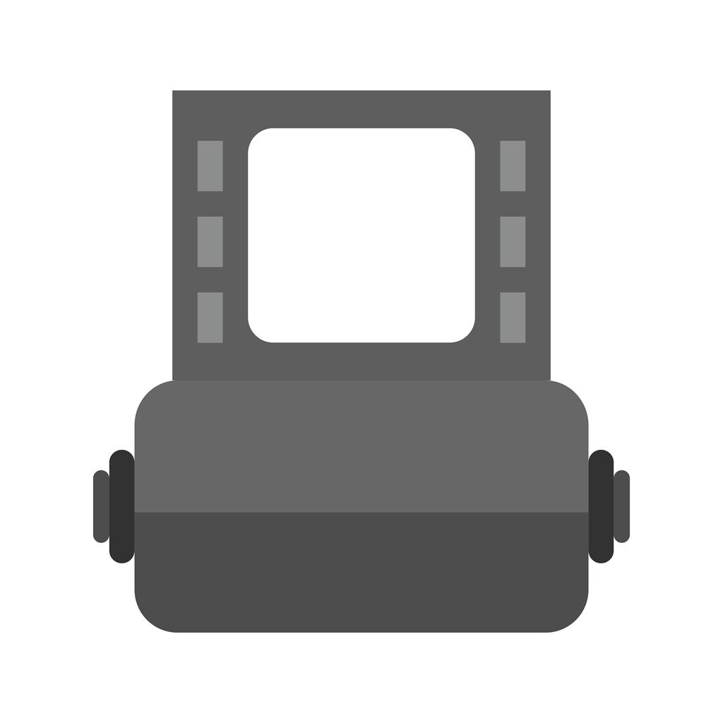 Roll Greyscale Icon - IconBunny