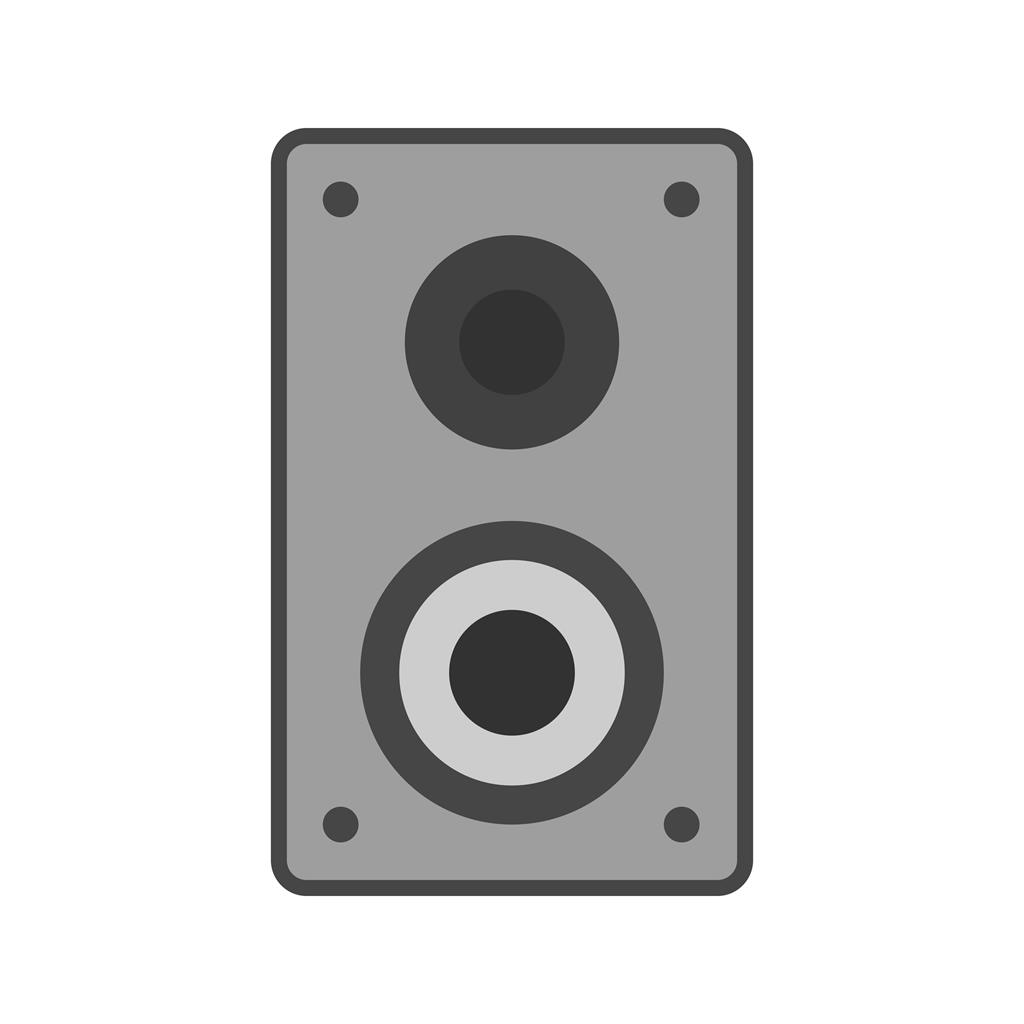Speaker Greyscale Icon - IconBunny