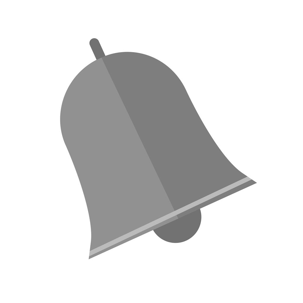 Bell Greyscale Icon - IconBunny
