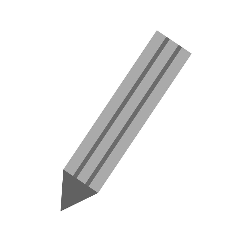 Pencil Greyscale Icon - IconBunny