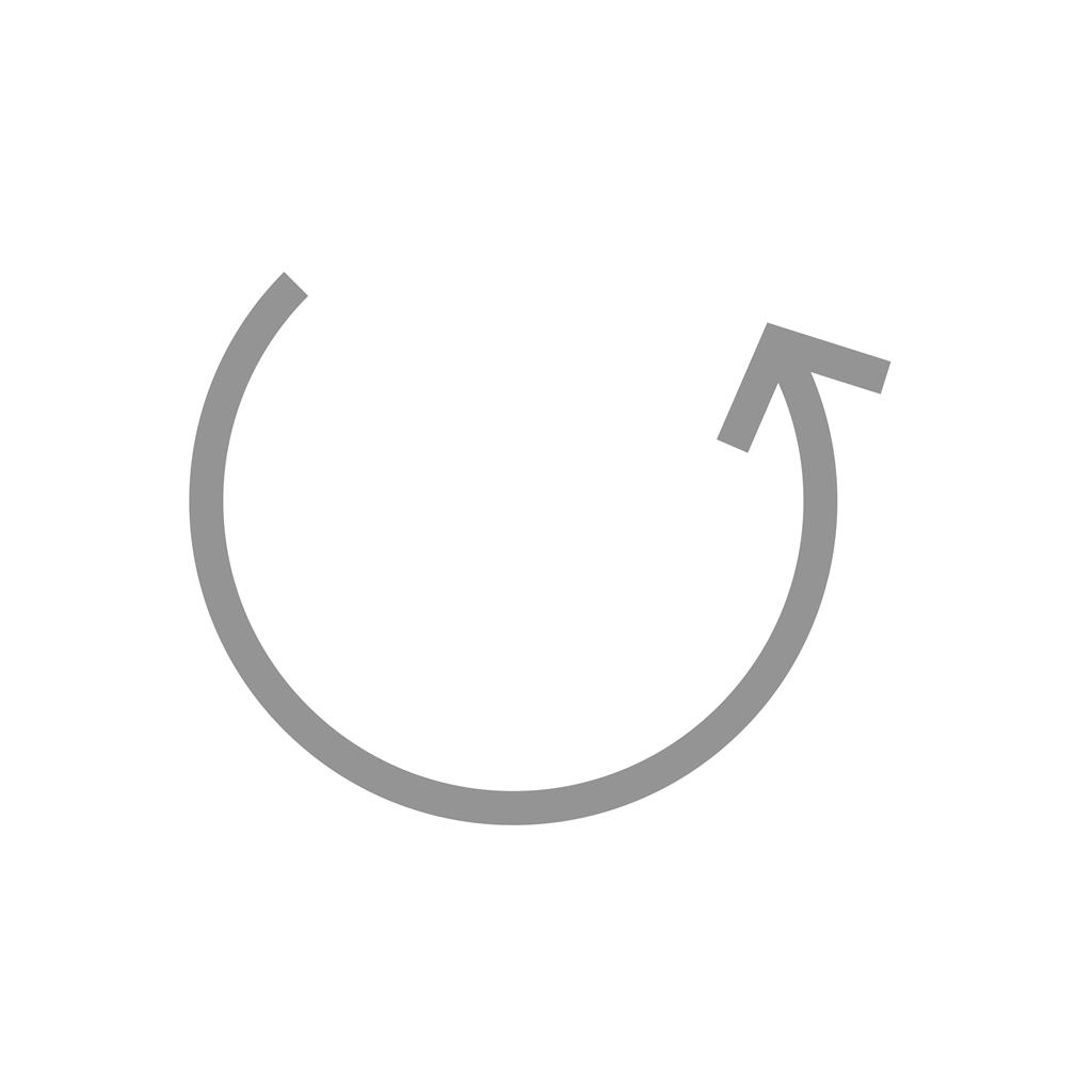 Reload Line Filled Icon - IconBunny