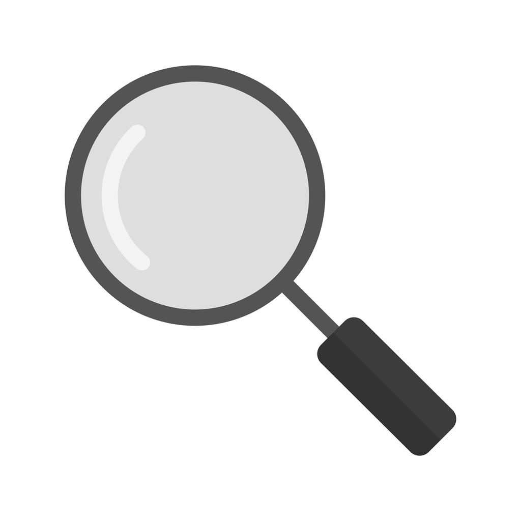 Search Greyscale Icon - IconBunny