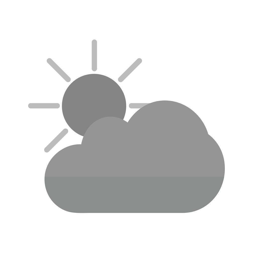 Weather Greyscale Icon - IconBunny