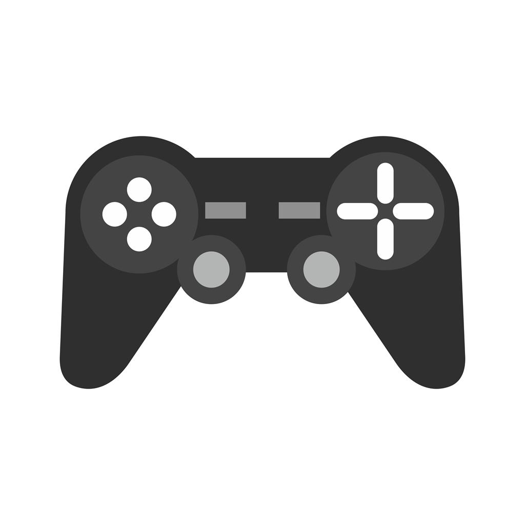 Games Greyscale Icon - IconBunny