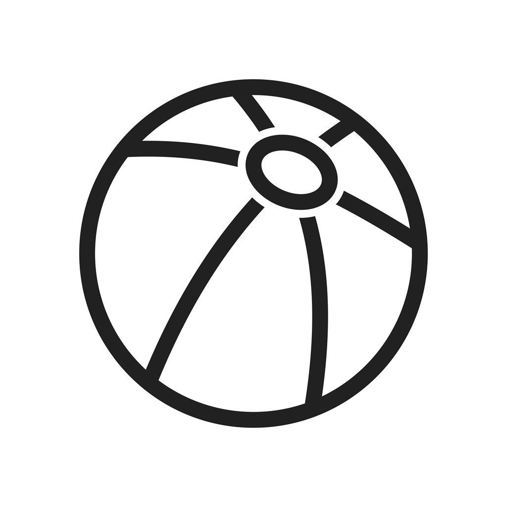 Ball Line Icon - IconBunny