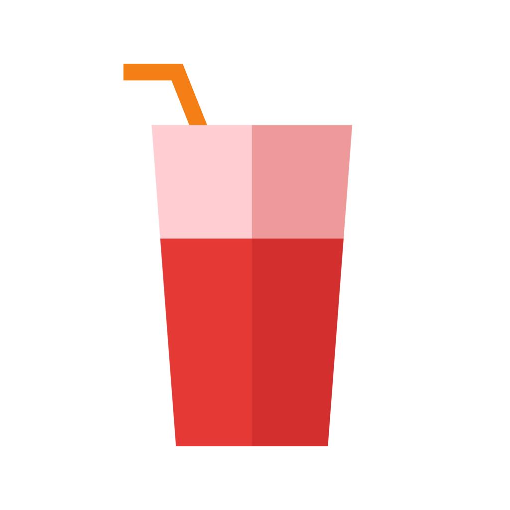 Soft drink Flat Multicolor Icon - IconBunny