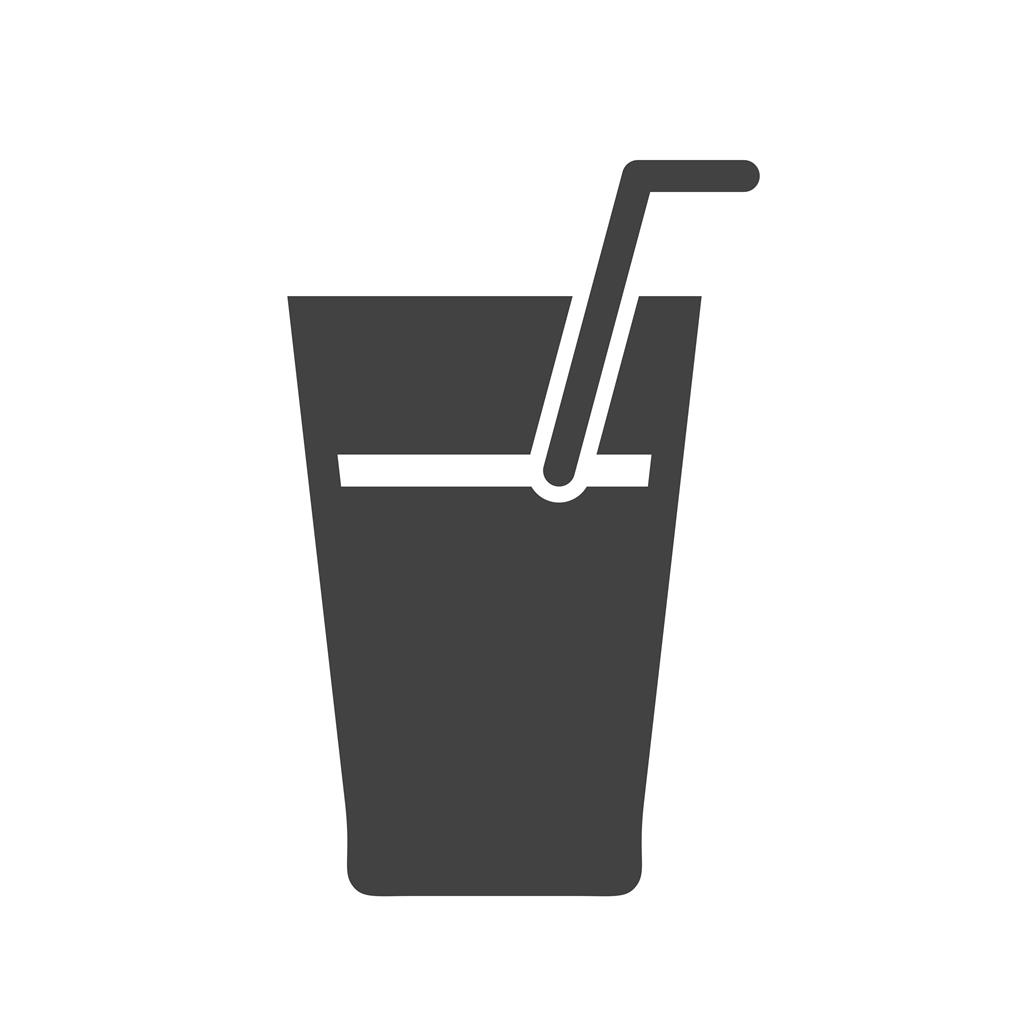 Soft drink Glyph Icon - IconBunny
