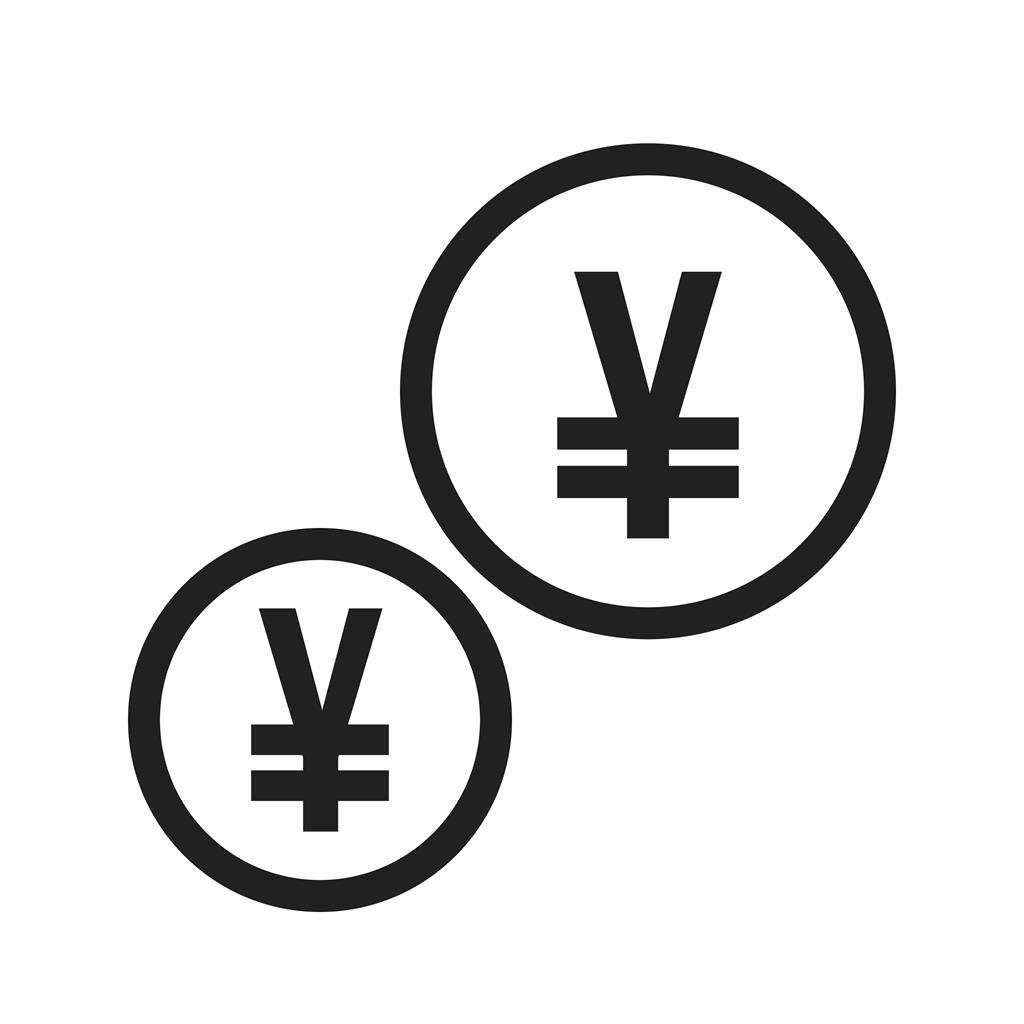 Currency II Line Icon - IconBunny