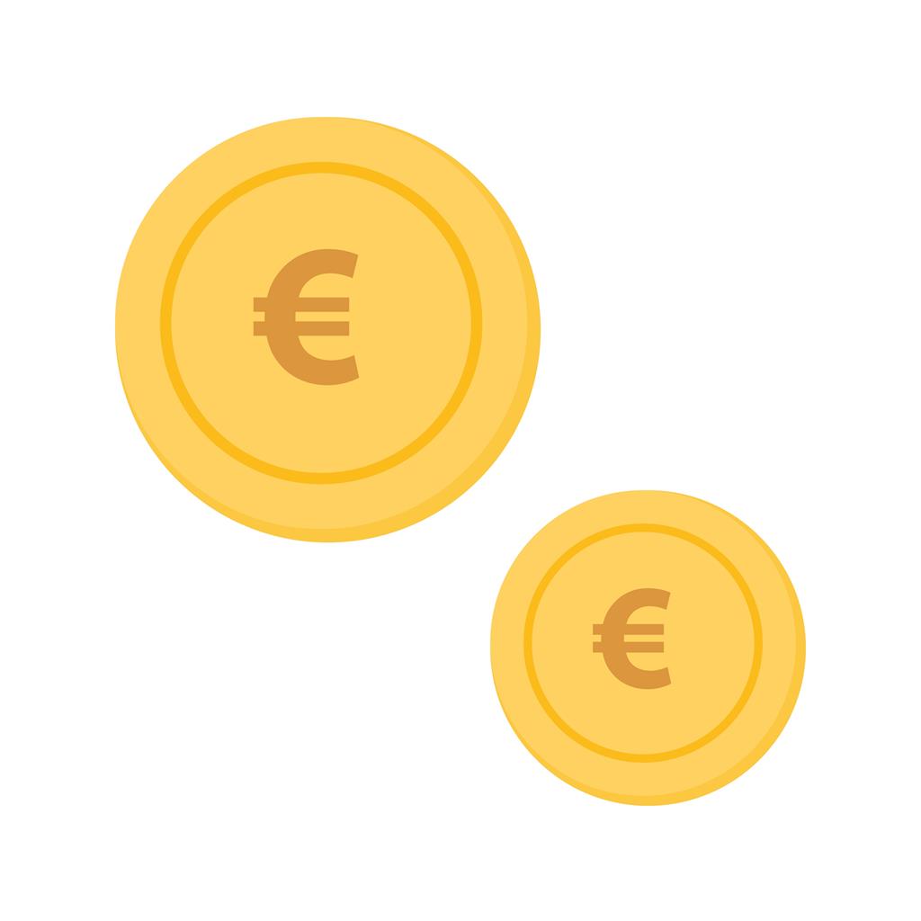 Currency III Flat Multicolor Icon - IconBunny