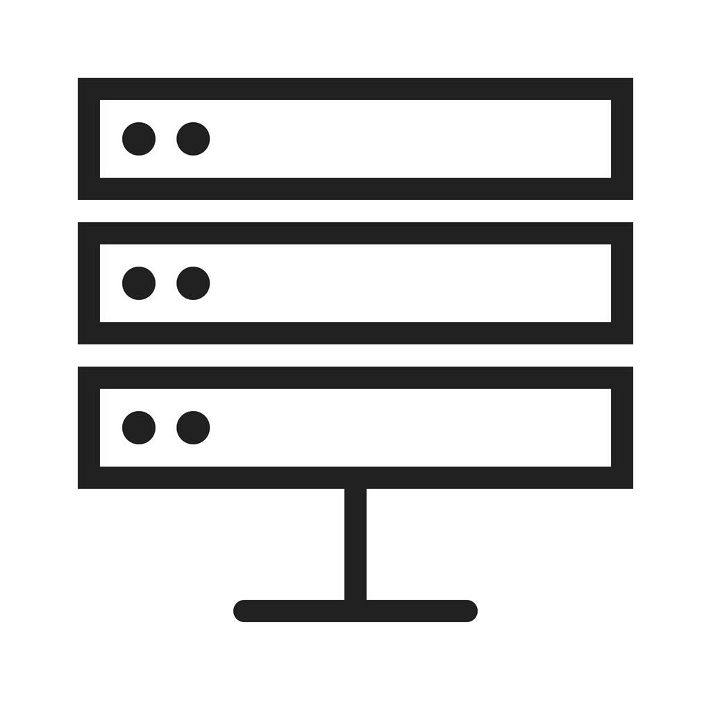 Data Line Icon - IconBunny