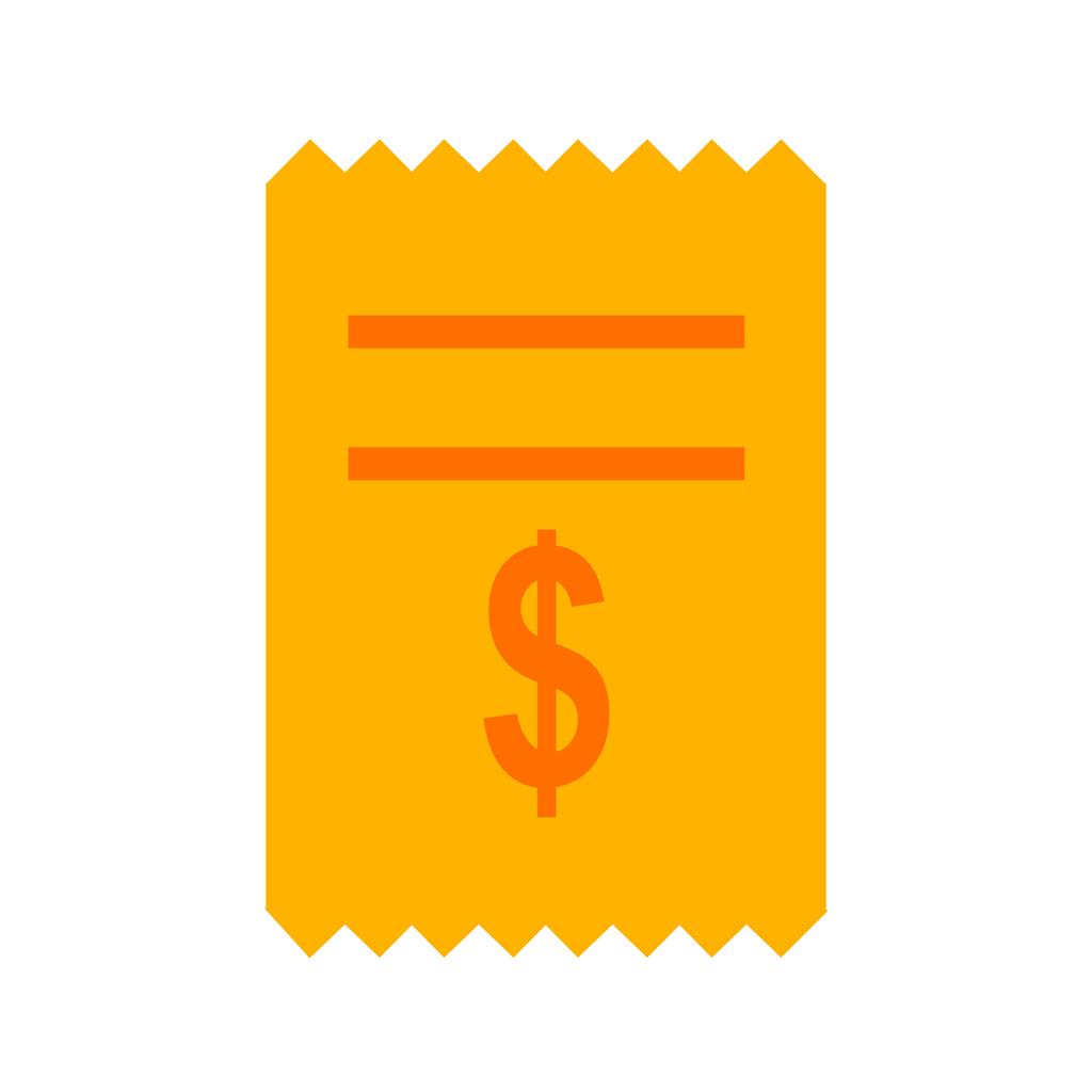 Dollar Bills Flat Multicolor Icon - IconBunny
