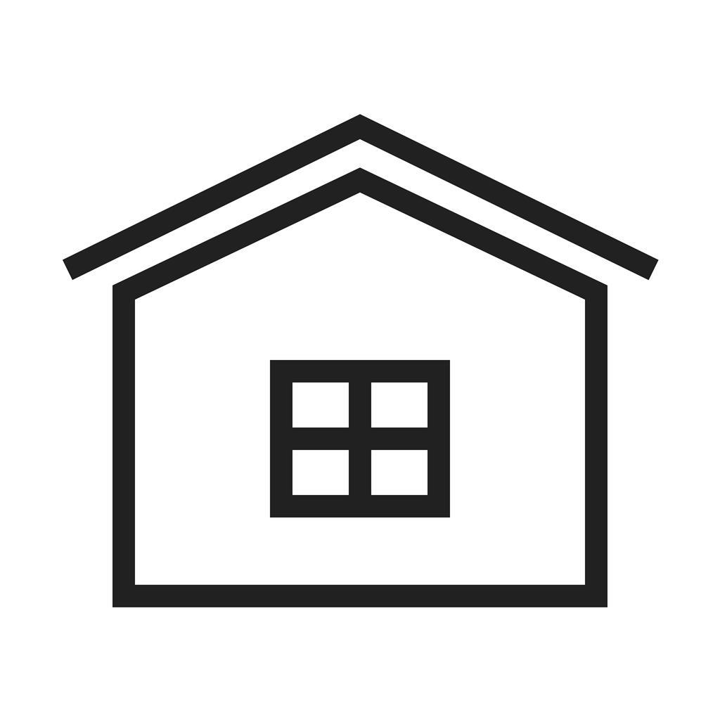 Real Estate Line Icon - IconBunny