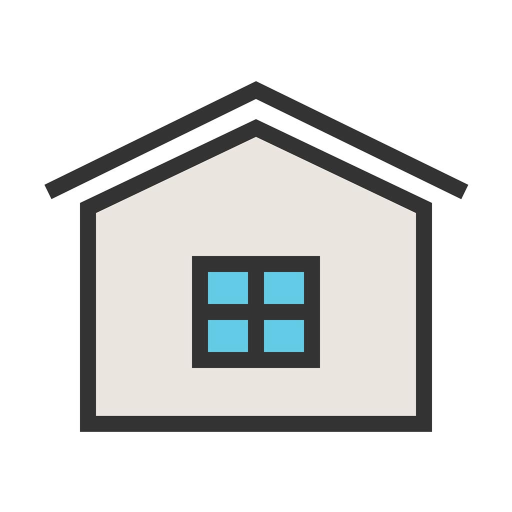 Real Estate Line Filled Icon - IconBunny