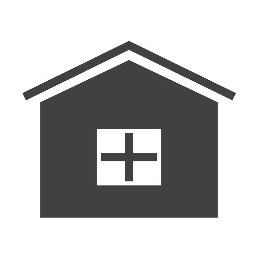 Real Estate Glyph Icon - IconBunny