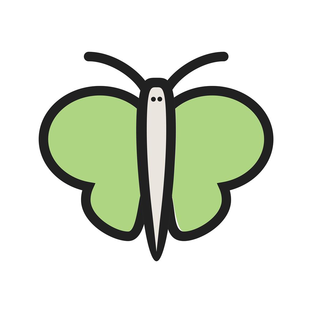 Butterfly II Line Filled Icon - IconBunny