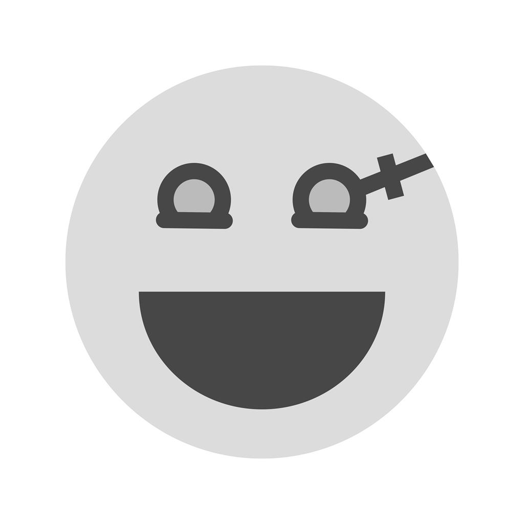 Zombie Greyscale Icon - IconBunny