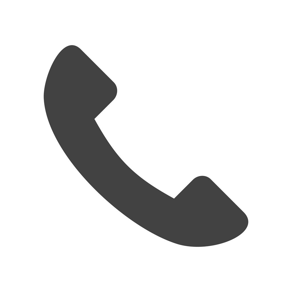 Phone Glyph Icon - IconBunny