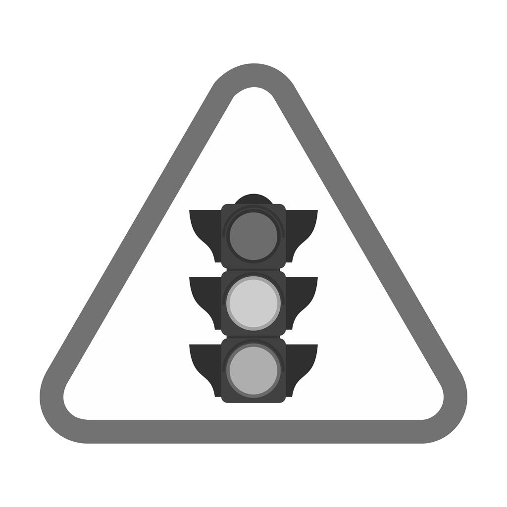 Signal Greyscale Icon - IconBunny