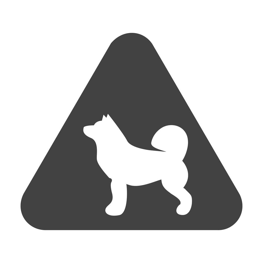 Animal sign II Glyph Icon - IconBunny