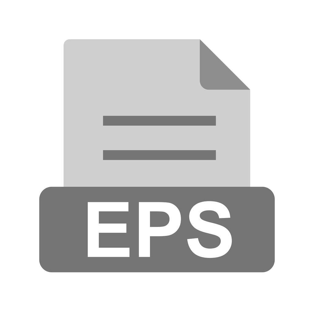 EPS Greyscale Icon - IconBunny