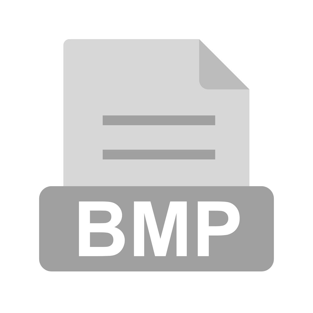 BMP Greyscale Icon - IconBunny