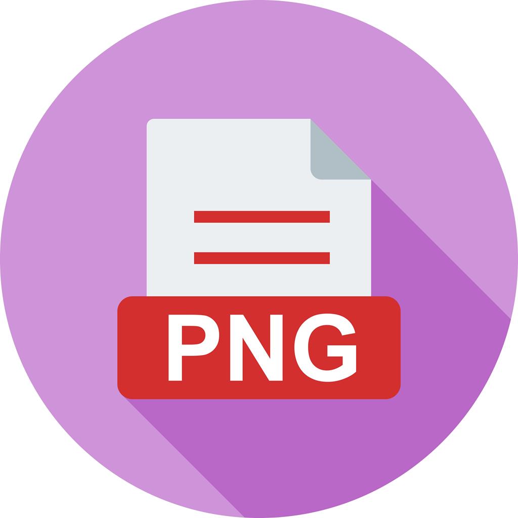 PNG Flat Shadowed Icon - IconBunny